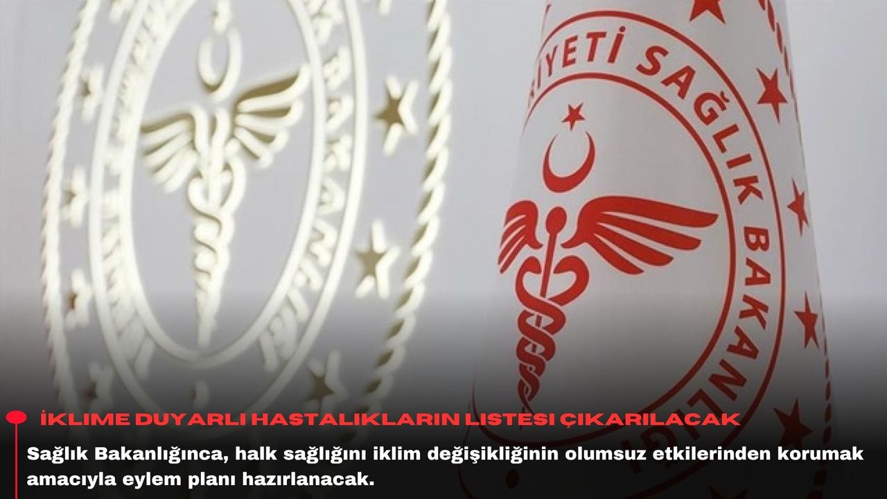 İklime duyarlı hastalıkların listesi çıkarılacak