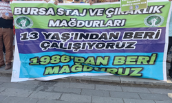 STAJ MAĞDURLARI MEYDANLARDA…