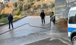 Gemlik'te yola beton döken firmaya ceza