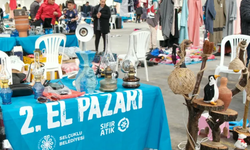 Konya Selçuklu'da 'ikinci el pazarı' yoğun ilgi gördü