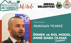 Bursa İnegöl'de 'Aile Okulu'nda bu hafta: Örnek ve Rol Model Anne Baba Olmak