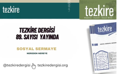 Tezkire Dergisi 89'uncu sayısıyla yayında