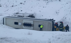 Erzincan'da otobüs faciası