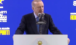 Cumhurbaşkanı Erdoğan Denizli kongresinde konuşuyor