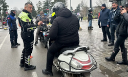 Düzce'de motosiklet denetimi