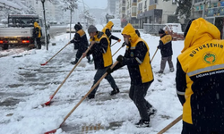 Malatya'da kar mesaisi