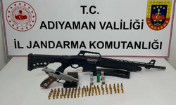 Adıyaman’da silah ve mühimmat operasyonu