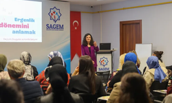 Konya Selçuklu'da SAGEM'den 'ergenlik' semineri