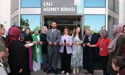 Çalılı kadınlar el emeklerini sergiledi
