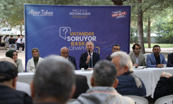 Başkan Taban vatandaşlarla buluştu