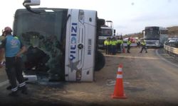 Kuzey Marmara Otoyolu'nda yolcu otobüsü devrildi: 4 ölü, 26 yaralı