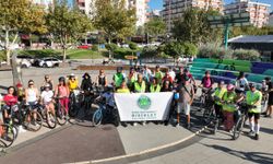 ‘Renkli pedallar’ sağlıklı bir çevre için çevrildi