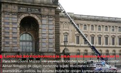 Louvre soygunundan asansör reklamı çıktı