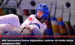 Milli tekvandocu Göğebakan, dünya şampiyonu oldu