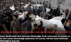 Gazze’de 12 saatte 100’den fazla kişi hayatını kaybetti