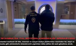 İstanbul'da "fal, büyü dolandırıcılığı" operasyonu