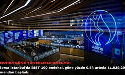 Borsa güne yükselişle başladı