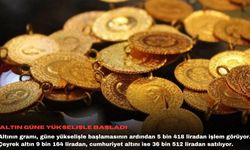 Altın güne yükselişle başladı
