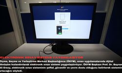Elektronik sınav sistemi yaygınlaşıyor
