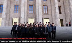 TBMM son 13 ayda 405 bin ziyaretçiyi ağırladı