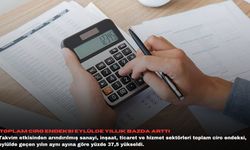 Toplam ciro endeksi eylülde yıllık bazda arttı