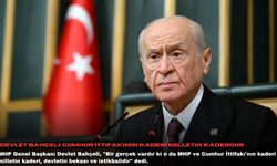 Devlet Bahçeli: Cumhur İttifakının kaderi milletin kaderidir
