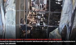 Kocaeli'deki fabrika yangınında ölü sayısı 7'ye yükseldi