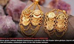 Gram altın 5 bin 528 liradan işlem görüyor