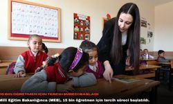 15 bin öğretmen için tercih süreci başladı