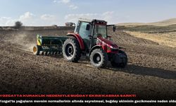 Yozgat'ta kuraklık nedeniyle buğday ekimi kasıma sarktı