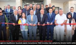 Muğla'da TOKİ konutları sahiplerine teslim edildi