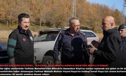 Başkan Ercan Özel: "Arama çalışmalarına destek bekliyoruz"