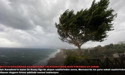 Batı Karadeniz, Marmara ve Kuzey Ege için fırtına uyarısı