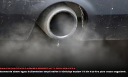 Abartı egzoz kullanan 5 sürücüye 75 bin lira ceza