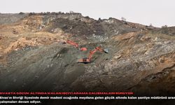 Sivas'ta göçük altında kalan işçiyi arama çalışmaları sürüyor