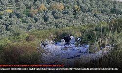 Bursa'da kamyonet uçuruma devrildi: 2 ölü