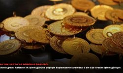 Altın haftaya düşüşle başladı