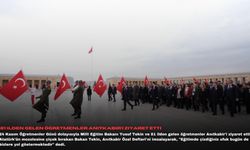 81 ilden gelen öğretmenler Anıtkabir'i ziyaret etti