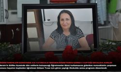 Öğretmenler Günü'nde hayatını kaybeden öğretmen görev yaptığı okulda anıldı