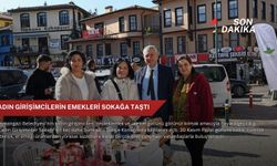 Kadın girişimcilerin emekleri sokağa taştı