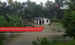 Sri Lanka'daki afetlerde ölenlerin sayısı 56'ya çıktı