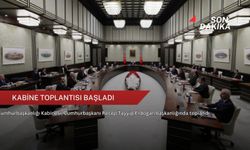Kabine toplantısı başladı