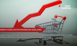 Kasım ayı enflasyon rakamları açıklandı