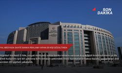 Sosyal medyada sahte banka reklamı yapan 20 kişi gözaltında