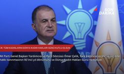 Çelik: Tüm kadınların Dünya Kadın Hakları Günü kutlu olsun