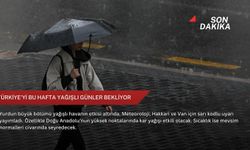 Türkiye'yi bu hafta yağışlı günler bekliyor