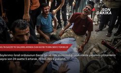 İsrail'in Gazze'ye saldırılarında can kaybı 70 bin 365'e yükseldi