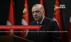Erdoğan’dan şehit Emrah Albayrak’ın ailesine başsağlığı