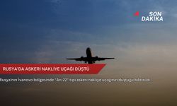 Rusya'da askeri nakliye uçağı düştü