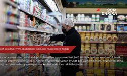 Etiket ile kasa fiyatı arasındaki 15 liralık farkı icraya taşıdı